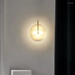Wall Lamps Nordic Modern Style Lustre Led Bedroom Lights Decoration Dorm Room Decor Rustic Home Light Exterior