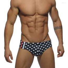 Men's Swimwear Brand Men Water Repellent Swimming Briefs Trunks For Bathing Gay Mens Swimsuit