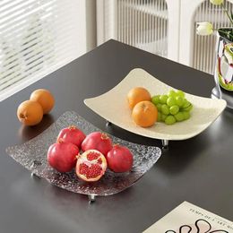 Plates Reusable Serving Platters Decorative Household Cup Tea Tray Cute Fast Barbecue Fruit Dish Kitchen Supplies