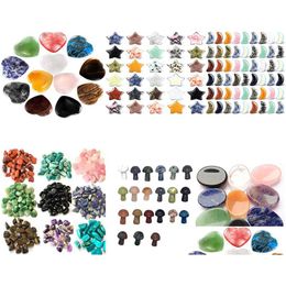 Garden Decorations Wholesale Mtiple Types Natural Crystal Stones Garden Decorations Specimen Reiki Healing Stone Aquarium Home Decor C Dht0Y