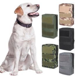 Dog Carrier Tactical Harness Backpack Puppy Snack Bag Pet Packet High Capacity Portable Classic Training Outdoor Striped