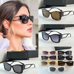 Designer Sunglasses Womens Fashion Glasses Uv400 Protective Letter Casual High Quality with Box Ch5430