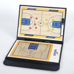 Balls Folding Tactical Basketball Board Magnetic Basketball Tactical Board Portable Competition Game Training Magnet Clipboard 231024