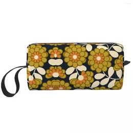 Cosmetic Bags Cute Home Orla Kiely Travel Toiletry Bag For Women Makeup Beauty Storage Dopp Kit Case Box Gifts