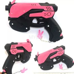 Game Angels Revolvers Toy Gun Prop 1:1 Cosplay Safety PU Gift Outdoor Toy Rubber Soldier Pistol DVA Tracer No Shooting