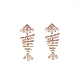 Dangle Earrings LANFLORA Trendy Animal Zircon Women For Birthday Gift Copper Alloy Factory Shop Wholesale Price