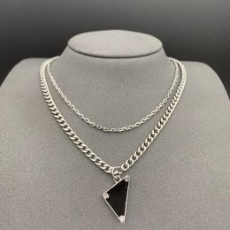 P classic design triangular geometric diamond necklace for men and women lovers necklace Europe and the United States kaleen-6 CXG2310253