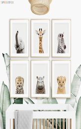 Home DecorPainting amp Calligraphy Baby Room Animal Decorativo Elephant Art Prints On The Wall Poster Canvas Deco Mural2739715