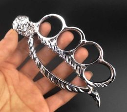 Tiger Metal Finger Four Beauty Ghost Hand Clasp Fist Ring Defence Designers Knuckle Copper Sleeve Brace NZEU 1 RRDP8857303