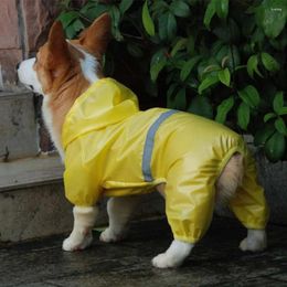 Dog Apparel Reflective Coat Puppy Clothes For Small Medium Large Dogs Rain Jacket Pet Supplies