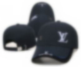 New Luxury designer baseball cap Letter L Fashion V men and women Street hat Adjustable Leisure snap fastener trucker Hats 18 styles L-7