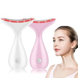 Face Care Devices EMS Microcurrent LED Neck Beauty ThIghtening Instrument Lifting Anti Wrinkle Remove Massage To Beautify and Rejuvenate 231024