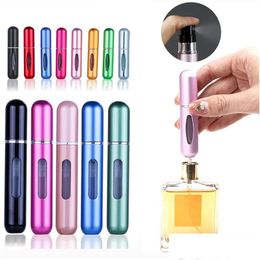 Packing Bottles Wholesale 5Ml Portable Mini Refillable Per Bottle With Spray Scent Pump Empty Cosmetic Containers Atomizer For Travel Dhcb5