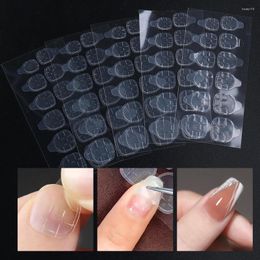 Nail Stickers 1Set Double Sided Tape For Fake Nails Adhesive Glue Fingernails Art Accessories DIY Manicure Tools BE1946