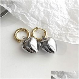 Dangle Chandelier Statement Metallic Heart Drop Earrings For Women 2021 New Jewellery Designer Earing Delivery Dhgarden Otp03