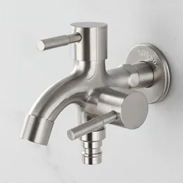 Bathroom Sink Faucets Two Way Tap Multifunction SUS304 Stainless Steel Dual Use Drainage Products 1PC Brand