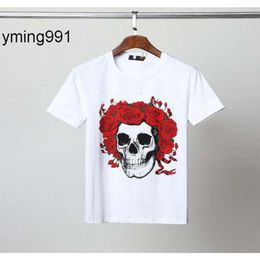 Summer Tshirt Men Fashion Cool Skulls Printe Short Sleeve Tees Tops Tee Shirts Clothin 0442318223