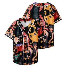 Men's T Shirts WAMNI Omori Sunny Baseball Uniform Fashion Clothes Unique Thin Pullover Casual Clothing Summer Funny Short Sleeve