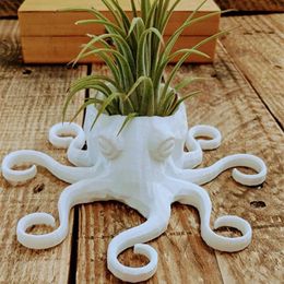 Planters Pots Decorative Octopus Succulent Planters Small Plant Holder Air Plant Holder Plant Pots Flower Pots for Indoor Plants 231025