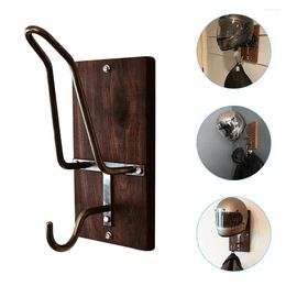 Motorcycle Helmets Wall Mounted Hooks Holder Storage Rack Wall-mounted Stand Wood Football