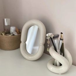 Toothbrush Holders Bathroom Ceramic Toothbrush Holder Toothpaste Holder Home Shelf Creative Drain Rack Ornaments Bathroom Decoration Accessories 231025