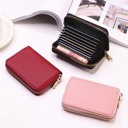 Card Holders Business Holder Wallet Women/men Black/pink/purple/blue/yellow/gray/red Bank/ID/ Case