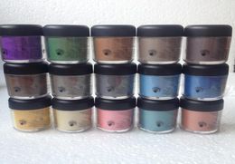 NEW 75g pigment Eyeshadow Mineralize Eye shadow With English Colours Name 24 Colours 12pcslot Colour random mixed2350382