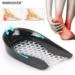 Shoe Parts Accessories 1 Pair gel insole silicone Men Women heel Cushion insoles soles relieve foot pain Spur Support pad High Heel Inserts 231025