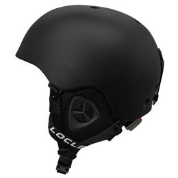 Ski Helmets LOCLE Light Helmet with Safety IntegrallyMolded Snowboard Motorcycle Skiing Snow Husband Men Women Child Kids 231024