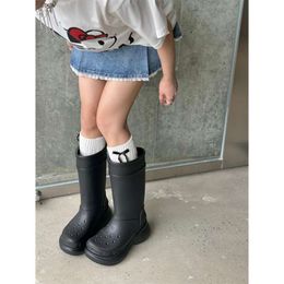 women boots boots long rain boots thick soles waterproof anti slip shoes knight boots ankle boots balencaga 3LASL