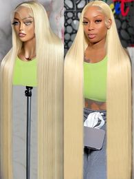 Lace Wigs 250 Density HD 613 Honey Blonde 30 40 Inches Straight 13x6 Lace Front Wigs Human Hair Glueless 13x4 Lace Frontal Wig For Women 231024