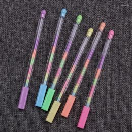 4PCS/Lot Kawaii Water Chalk Paint Pen 6 Different Colour Gel For Kid Gift Novelty Products Stationery