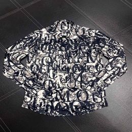 Mens Designer Shirts Brand Clothing Men Long Sleeve Dress Shirt Hip Hop Style High Quality Cotton Tops 16335279H