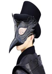 Halloween Latex Bird Beak Masks Long Nose Steampunk Middle Ages Plague Cosplay Mask Series Cosplay Party Costume Props1823816