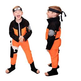 cosplay Classic Cosplay Anime Ninja Outfit Kids Adult Japanese Cartoon Costumes Bucking Show Suits Role Play Outfitscosplay