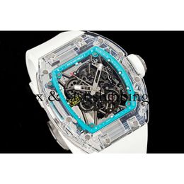 BBR Mens Mechanical Watch Richa Milles Soinc Rm35-01 Fully Automatic Tape Swiss Movement Wristwatch Super Duplicate Flywheel Carbon636 montres de luxe