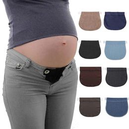 Waist Tummy Shaper 1 3Pc Pregnancy Waistband Belt Adjustable Elastic Maternity Lengthening Extender Clothing Pants for Pregnant 231024