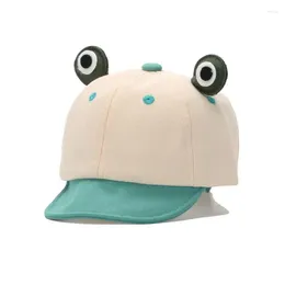 Ball Caps Fashion Kids Baseball Cap Frog Boys Girls Toddler Hat Adjustable Sun For 6-24 Months