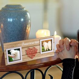 Frames Wood Board Love Pet Memorial Frame Sympathy Keepsake Lose Your Dog Po Souvenir Gifts
