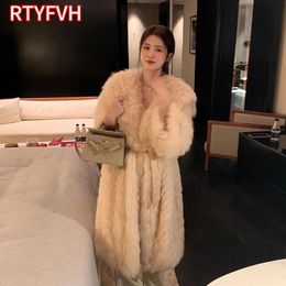 Women's Fur Faux Fur Winter Long Fur Coat Women Imitation Hair Korean Version of The Faux Fur Coat Fur Long Jackets 231024