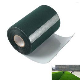 Garden Decorations 1pc Artificial Grass Glue Peel 393.7x5.91inch Seam Tape Weather Resistance Self-Adhesive Synthetic Seaming Tur