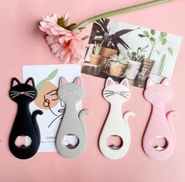 Creative Bottle Opener Cute Cartoon Fridge Magnet Sticker Refrigerator Kithen Tool Birthday Party Soda Beer Can Wine Cap Remover 351Q