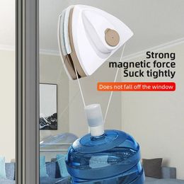 Magnetic Window Cleaners Household Office Special Cleaner Glass Cleaning Tool Automatic Water Discharge Doublelayer Wiper 231025