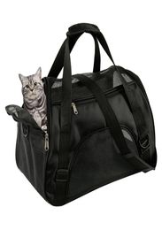 Fast Blue Black Colour Dog Carriers Hollowout Portable Pet Backpack Breathable Waterproof Pet Handbag Pet bag2353411