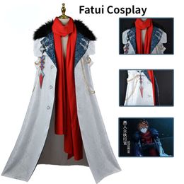 Cosplay Game Anime Genshin Impact Fatui Cosplay Executive Cloak Tartaglia Childe Axe Halloween Clothes Uniform A Winter Night S Lazzo