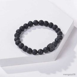 Chain Gifts Square Rock Beads Crystal Natural Stone Men Bangle Men Bracelet Fashion Jewellery Style Hand R231025