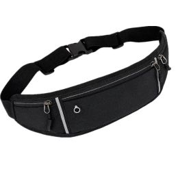 Running Waist Bag Waterproof Waist Pack Close-Fitting Invisible Belt Outdoor Sports Bag Fitness Anti-Theft Mobile Phone Waist Bag