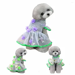 Cat Costumes Dog Dress Clothes Puppy Skirt Princess Dresses Cats Tutu Lace Cute Apparel