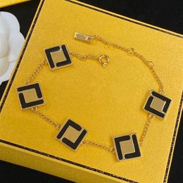 3Colors 2022 F-Letter Designers Bracelets Bangle Titanium steel luxury for women men fashion bracelet jewlery gifts whole not 318b