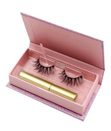 High quality Magnetic eyeliner liquid magnetic false eyelashes 5 magnet eyelashes set 3D magnetic eyelashes 1 pair8895499